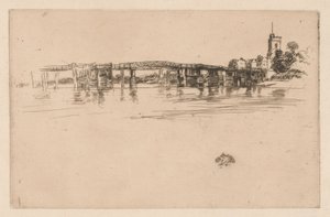 リトル・パトニー・ブリッジ 作： James Abbott McNeill Whistler