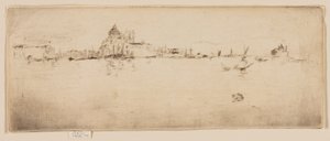 小さな敬礼 作： James Abbott McNeill Whistler