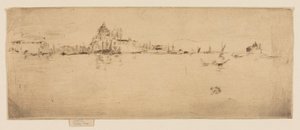 小さな敬礼 作： James Abbott McNeill Whistler
