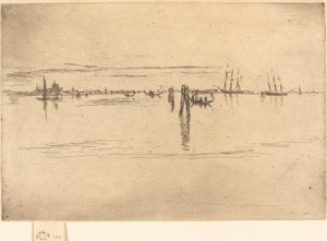 ロングラグーン 作： James Abbott McNeill Whistler