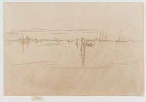 ロングラグーン 作： James Abbott McNeill Whistler