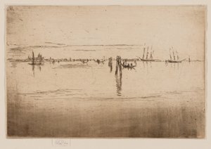 ロングラグーン 作： James Abbott McNeill Whistler
