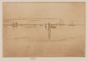 ロング・ラグーン 作： James McNeill Whistler