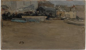 干潮 作： James Abbott McNeill Whistler