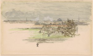 ゼーラント州の湿地 作： James Abbott McNeill Whistler