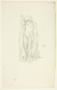 モデルドレープ 作： James Abbott McNeill Whistler