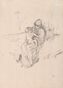 母と子、第1号 作： James McNeill Whistler