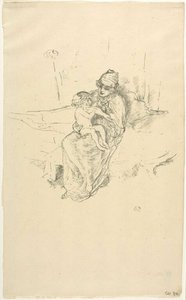 母子1号 作： James McNeill Whistler