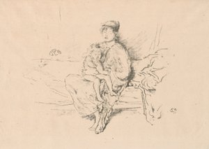 母と子、第2号 作： James McNeill Whistler