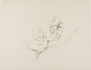 母と子 その３ 作： James Abbott McNeill Whistler