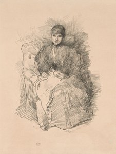 針仕事 作： James Abbott McNeill Whistler