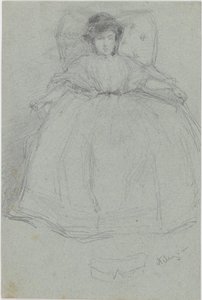 ネリー 作： James Abbott McNeill Whistler