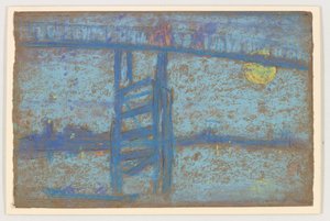 夜想曲: バタシー橋 作： James Abbott McNeill Whistler