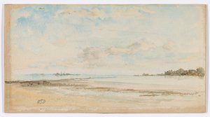 ブルーとオパールのジャージーのメモ 作： James Abbott McNeill Whistler