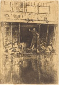 ピエロ 作： James Abbott McNeill Whistler