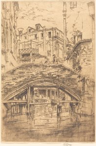 ピオヴァン橋 作： James Abbott McNeill Whistler