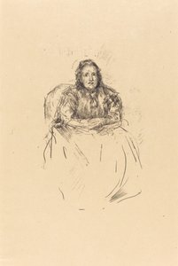 ポートレート・スタディ：フィリップ夫人 作： James Abbott McNeill Whistler