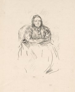 ポートレート・スタディ：フィリップ夫人 作： James Abbott McNeill Whistler