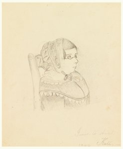 アリシア・マクニールおばさんの肖像 作： James Abbott McNeill Whistler