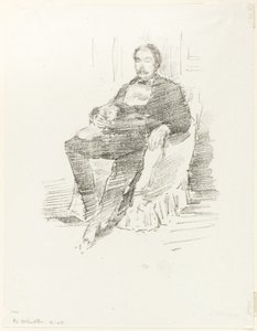 ウィスラー博士の肖像 No. 2 作： James Abbott McNeill Whistler