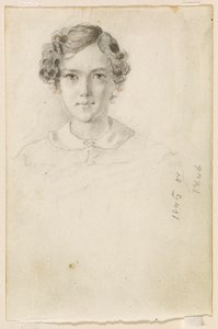 ウィスラーの肖像 作： James Abbott McNeill Whistler