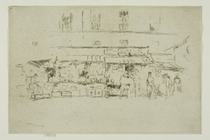 モンテ ベル オー バイ ケ 作： James Abbott McNeill Whistler