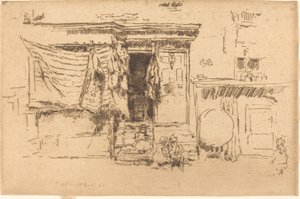 ラグショップ、ミルマンズロウ 作： James Abbott McNeill Whistler