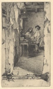 ラグピッカーズ、ムフタール地区、パリ 作： James Abbott McNeill Whistler
