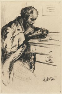 リオー (木の彫刻家) 作： James Abbott McNeill Whistler