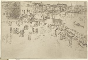 リーヴァ No.1 作： James Abbott McNeill Whistler