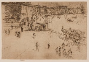 リーヴァ、No.2 作： James Abbott McNeill Whistler