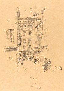 ファステンバーグ通り 作： James Abbott McNeill Whistler