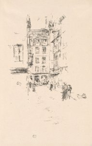ファステンバーグ通り 作： James Abbott McNeill Whistler