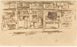 ロシュフーコー通り 作： James Abbott McNeill Whistler
