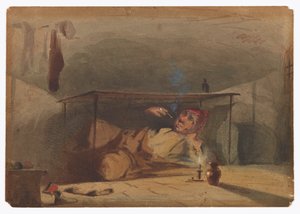 フリートのサム・ウェラーの家主 作： James Abbott McNeill Whistler
