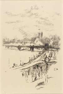 サボイ鳩 作： James McNeill Whistler