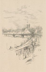 サボイ鳩 作： James McNeill Whistler