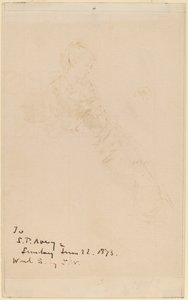 モードのスケッチ 作： James Abbott McNeill Whistler