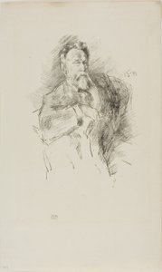 ウィリアム・E・ヘンリーのスケッチ 作： James Abbott McNeill Whistler
