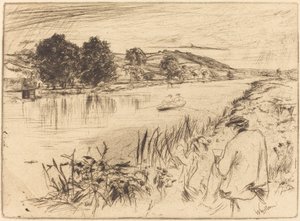 スケッチ、No.I 作： James Abbott McNeill Whistler