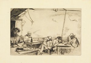 3 セント スープ 作： James Abbott McNeill Whistler