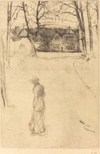スピーク ホール、No.1 作： James Abbott McNeill Whistler