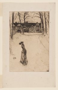 スピーク・ホール: ザ・アベニュー 作： James Abbott McNeill Whistler