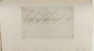 蒸気船艦隊、チェルシー 作： James Abbott McNeill Whistler