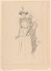 スエードグローブ 作： James Abbott McNeill Whistler