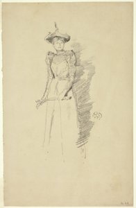 スエードグローブ 作： James Abbott McNeill Whistler