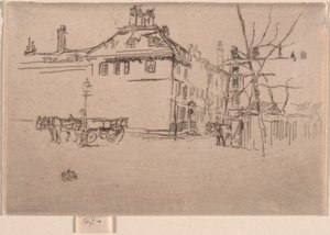 寺院 作： James McNeill Whistler