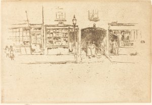 ザ・バーバーズ 作： James Abbott McNeill Whistler