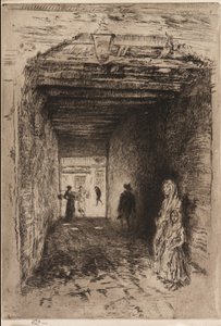 物乞い 作： James Abbott McNeill Whistler
