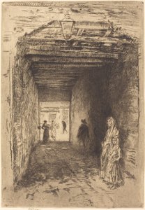 物乞い 作： James Abbott McNeill Whistler